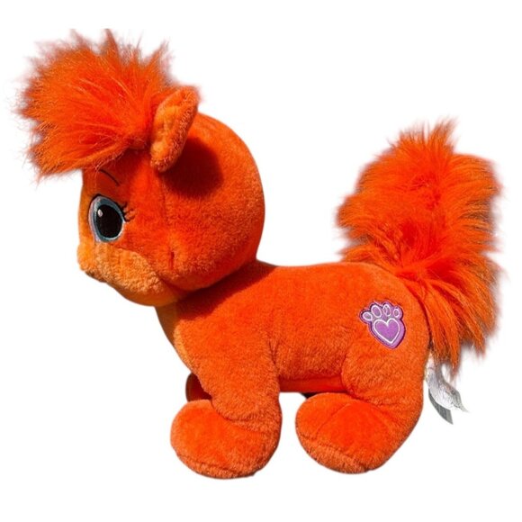 Build A Bear Plush Disney Princess Palace Pets Treasure Stuffed Orange Cat Toy - Picture 3 of 16